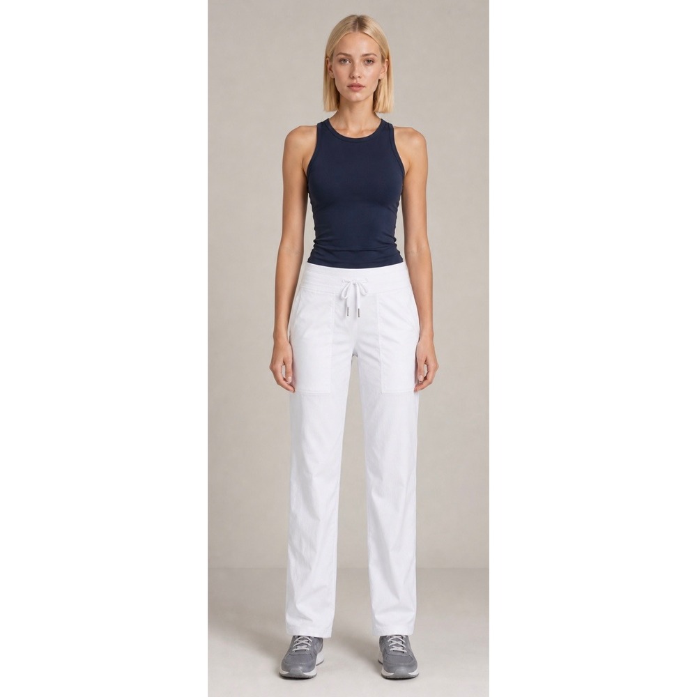 Lululemon Dance Studio Pant III Lined White Mid Rise Size 0 30" Inseam